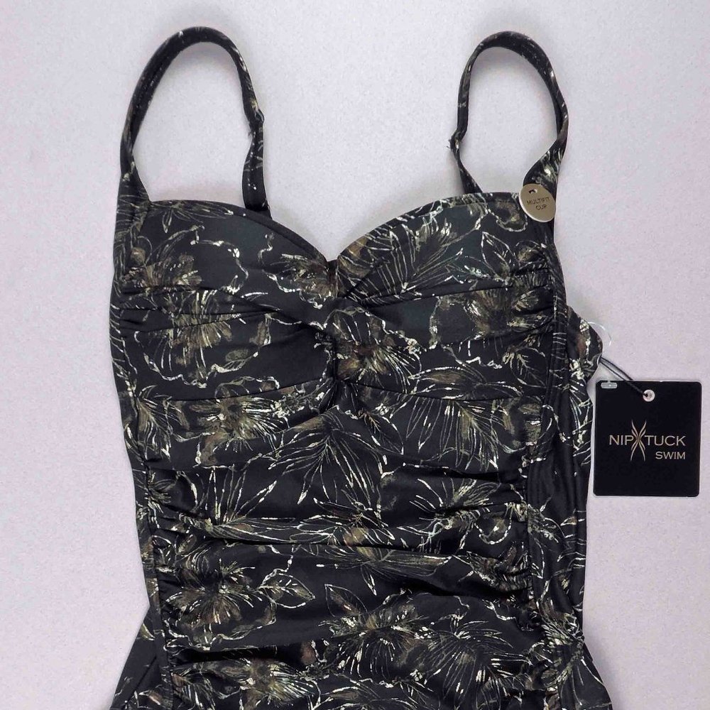 Nip Tuck Swim MultiCup Bra Bathing Suit NWT